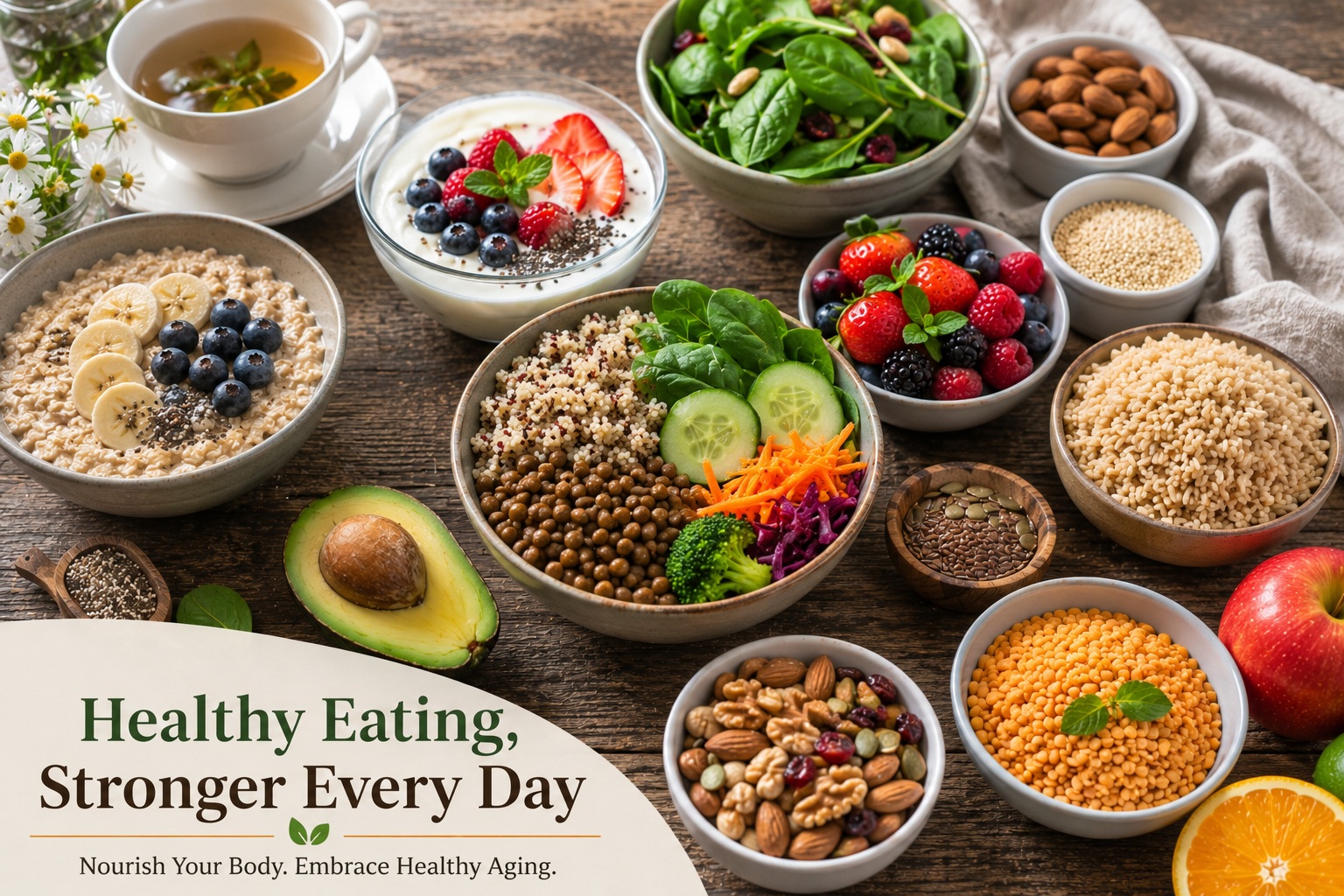 Free Vegetarian Diet Plan for Women Over 60: Healthy Aging, Strong Bones & Better Energy