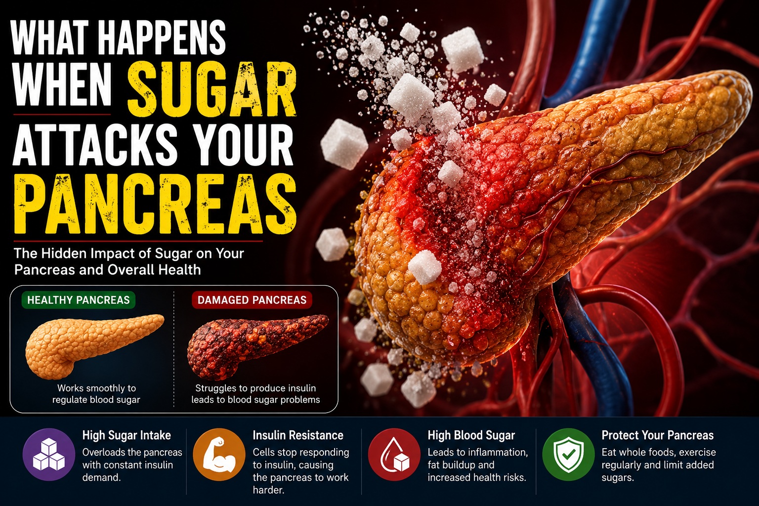 What Happens When Sugar Attacks Your Pancreas